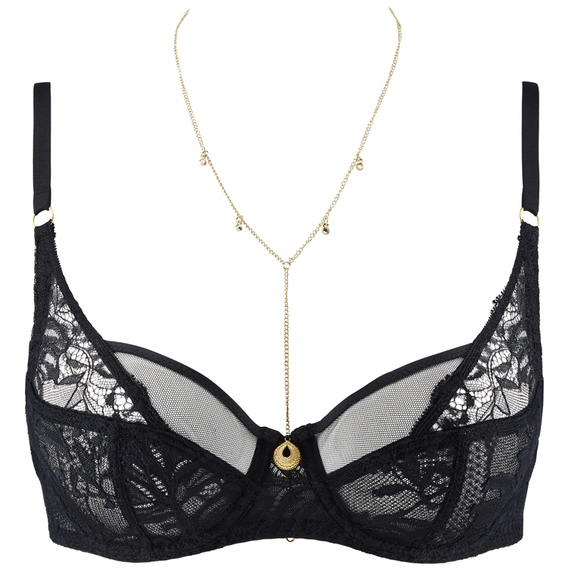 Aubade Gold Pleasure Beugel BH Black Light