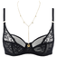 Aubade Gold Pleasure Beugel BH Black Light
