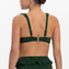 Beachlife Green Embroidery Beugel Bikintop Groen