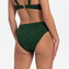 Beachlife Green Embroidery Hoog Bikinibroekje Groen