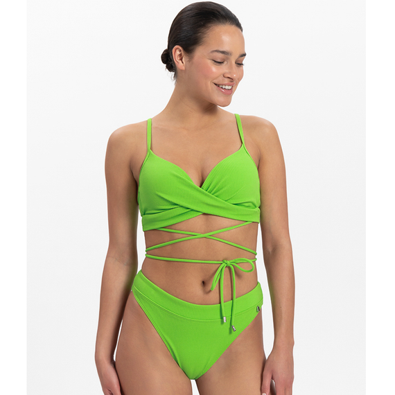 Beachlife Green Flash Twist Bikinitop 
