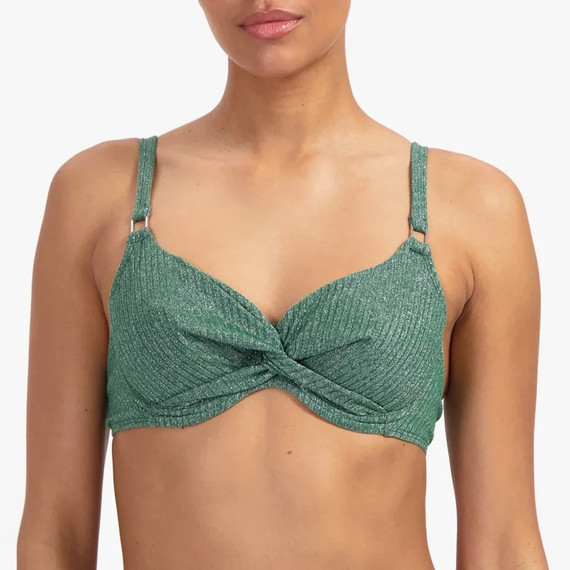 Green Glitter Bikinitop