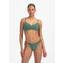 Beachlife Green Glitter Twist Bikinitop