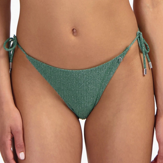 Beachlife Green Glitter Strikbroekje