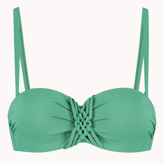 Cyell Green Oasis Bandeau Bikinitop Green Oasis