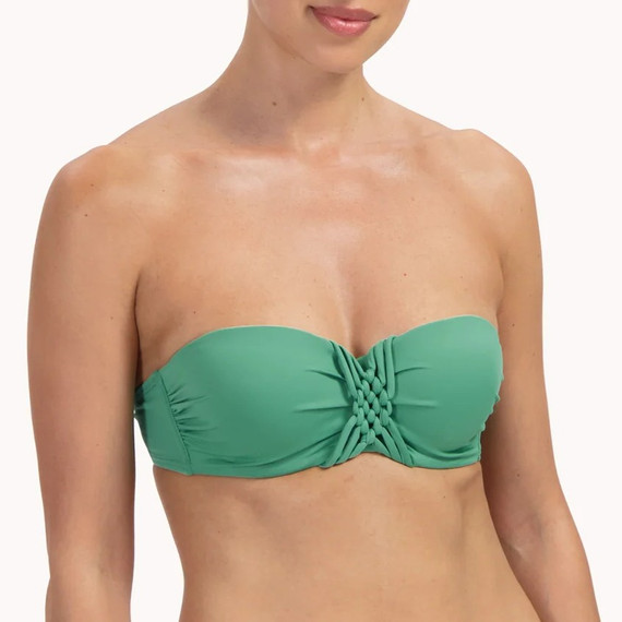 Cyell Green Oasis Bandeau Bikinitop Green Oasis