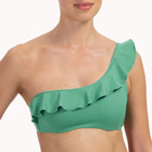 Green Oasis One Shoulder Bikinitop