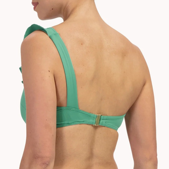 Cyell Green Oasis One Shoulder Bikini Oberteil Green Oasis