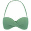 Beachlife Green Shimmer Bandeau Bikinitop