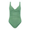 Beachlife Green Shimmer Overslag Badpak