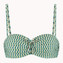 Cyell Groovy Graphic Bandeau Bikinitop