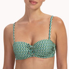 Groovy Graphic Bandeau Bikinitop