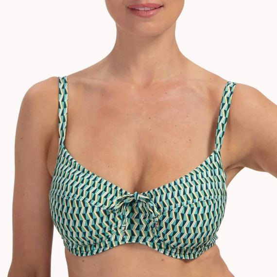 Cyell Groovy Graphic Beugel Bikinitop