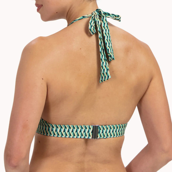 Cyell Groovy Graphic Triangle Bikinitop