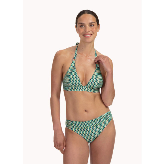 Cyell Groovy Graphic Triangle Bikinitop