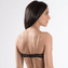 Aubade Femme Glamour Half Cup BH Or Noir