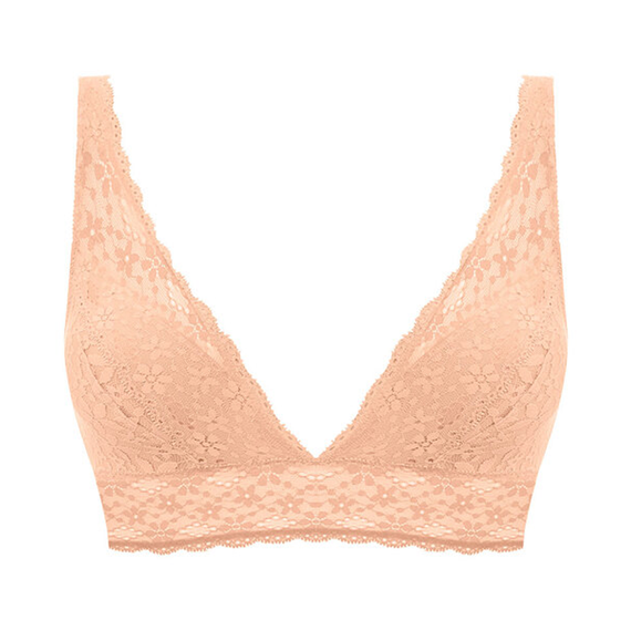 Wacoal Halo Lace Bralette Almost Apricot
