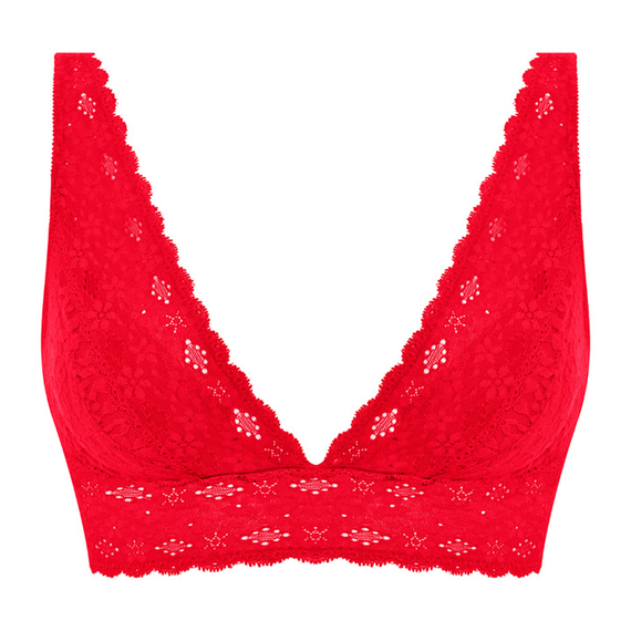 Wacoal Halo Lace Bralette Equestrian Red 