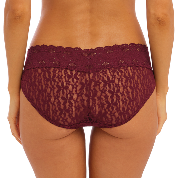 Wacoal Halo Lace Slip Zinfandel