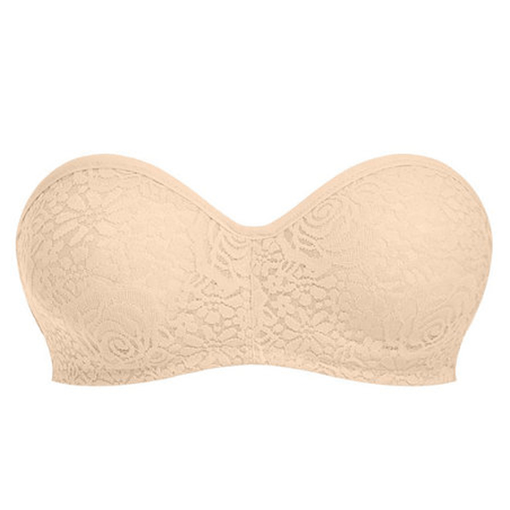 Halo Lace Strapless BH