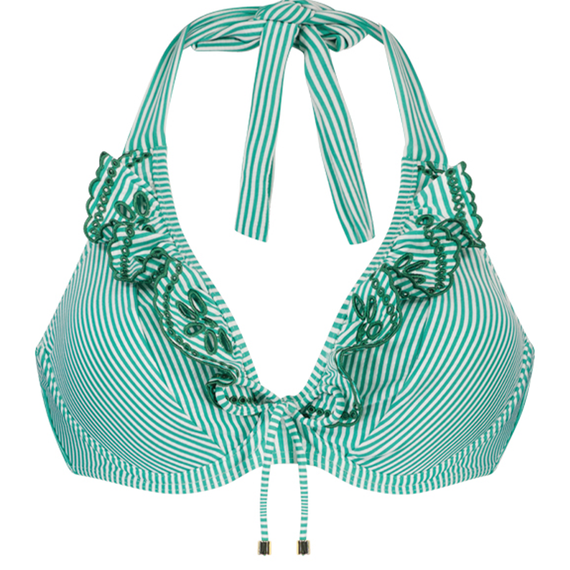 Cyell Bademode Sunny Vibes Neckholder Bikintop Seagreen