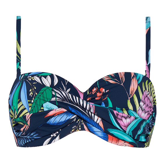 Hamptons Bandeau Multiway Bikini-Top