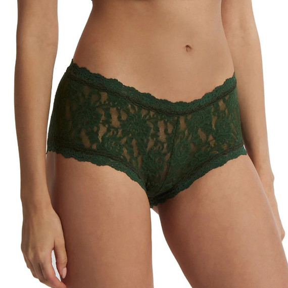 Hanky Panky Boyshort Vines Green