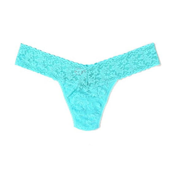 Hanky Panky Low Rise String Aquatic Blue
