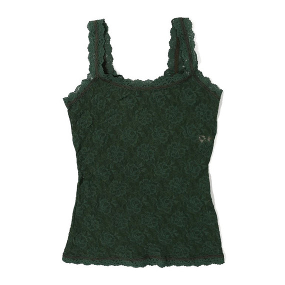 Hanky Panky Top Vines Green