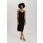 Hanro Satin Deluxe Onderjurk Black