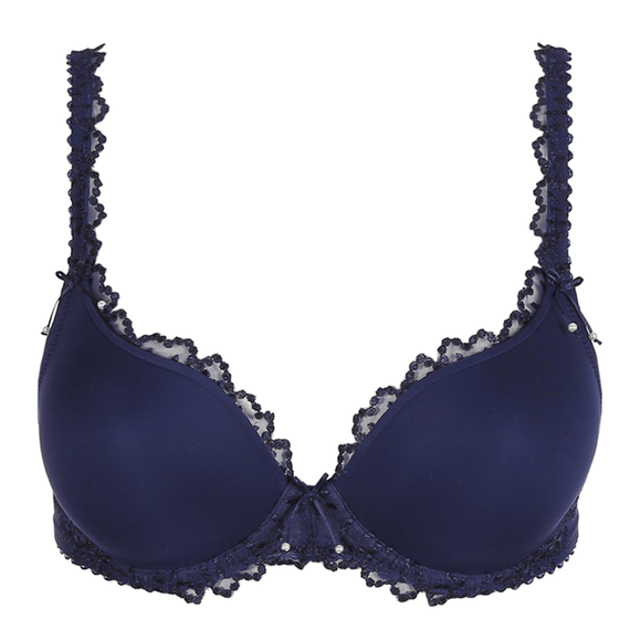 Marie Jo Jane Hartvorm BH Blue Satiné