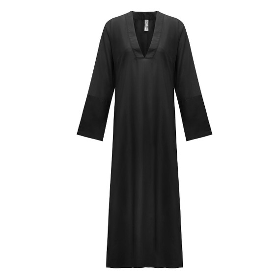 Annadiva Swim Sparkling Black Kaftan Black