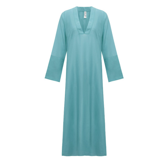 Annadiva Swim Frozen Waters Kaftan Ice