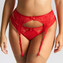 Panache Heidi Jarretels Ruby Red