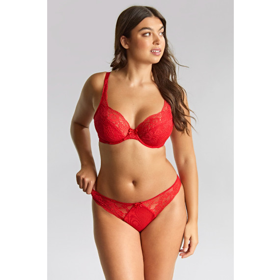 Panache Heidi Slip Ruby Red 