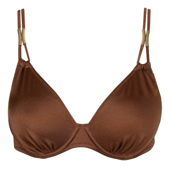 Marie Jo Swim Hello Sunset Hartvorm Bikinitop Sepia