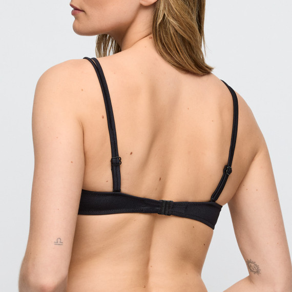 Marie Jo Swim Hello Sunset Hartvorm Bikinitop Zwart