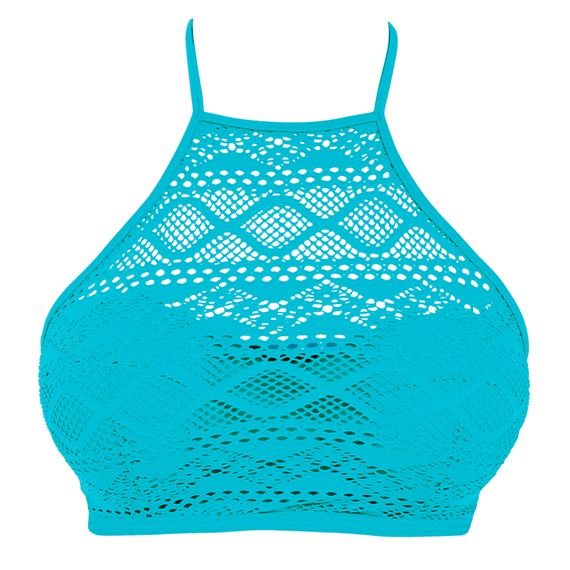 Freya Swim Sundance High Neck Bikinitop Deep Ocean