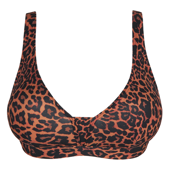 PrimaDonna Swim Holiday Plunge Bikini Oberteil  Sunny Chocolate