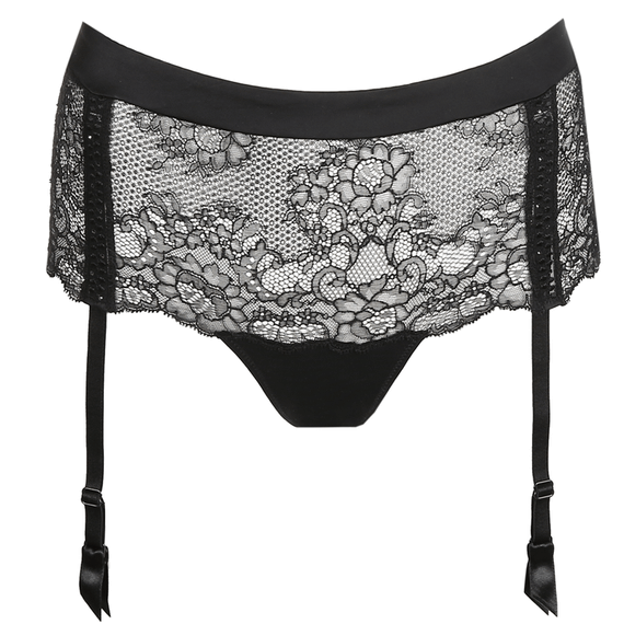 Precious Hotpants mit Strapsen