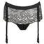 Marie Jo Precious Hotpants Met Jarretels Zwart