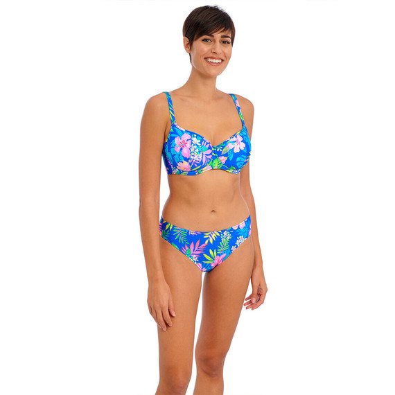 Freya Swim Hot Tropics Padded Bikinitop Blue