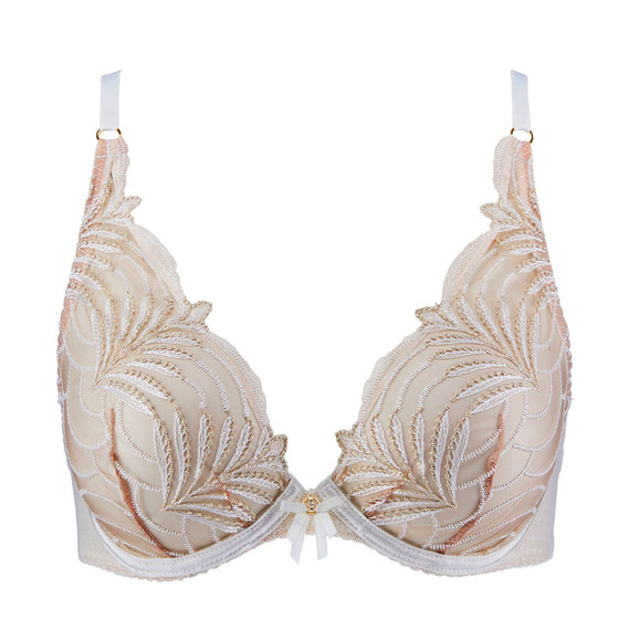 Aubade Hypnolove Plunge BH Gold Feather