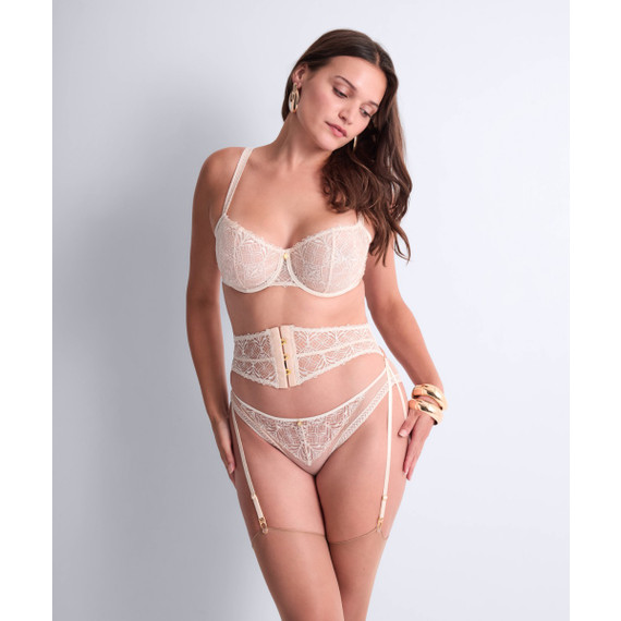 Aubade Iconic Calypso Jarretels Dune