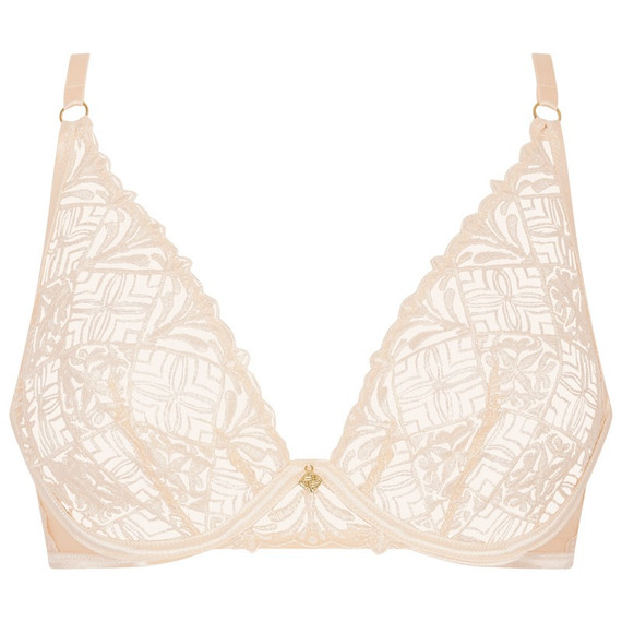 Aubade Iconic Calypso Plunge BH Dune