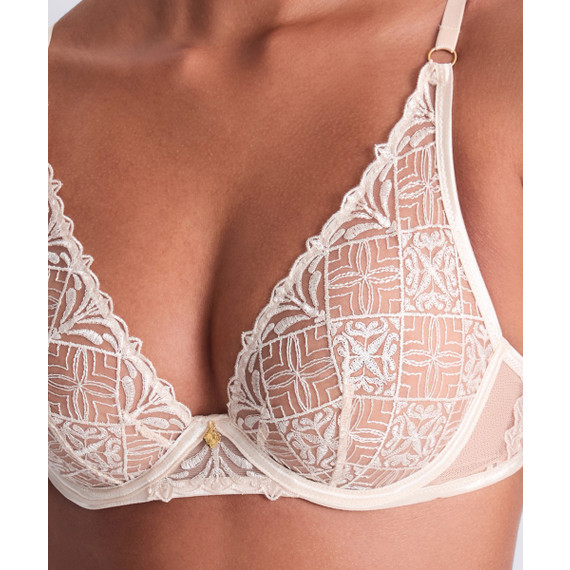 Aubade Iconic Calypso Plunge BH Dune