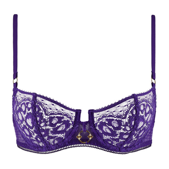Aubade Illusion Fauve Half Cup BH Ultraviolet