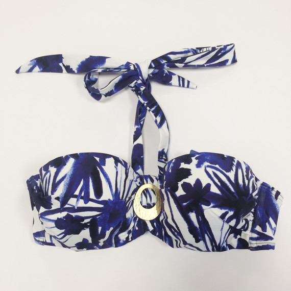 Secret Garden Bandeau Bikinitop Blauw