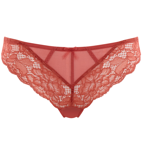 Panache Imogen Brazilian Slip Garnet Rose