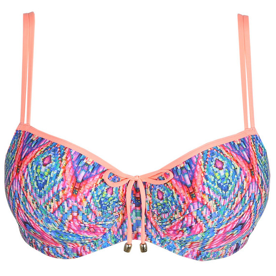 India Voorgevormde Balconette Bikinitop